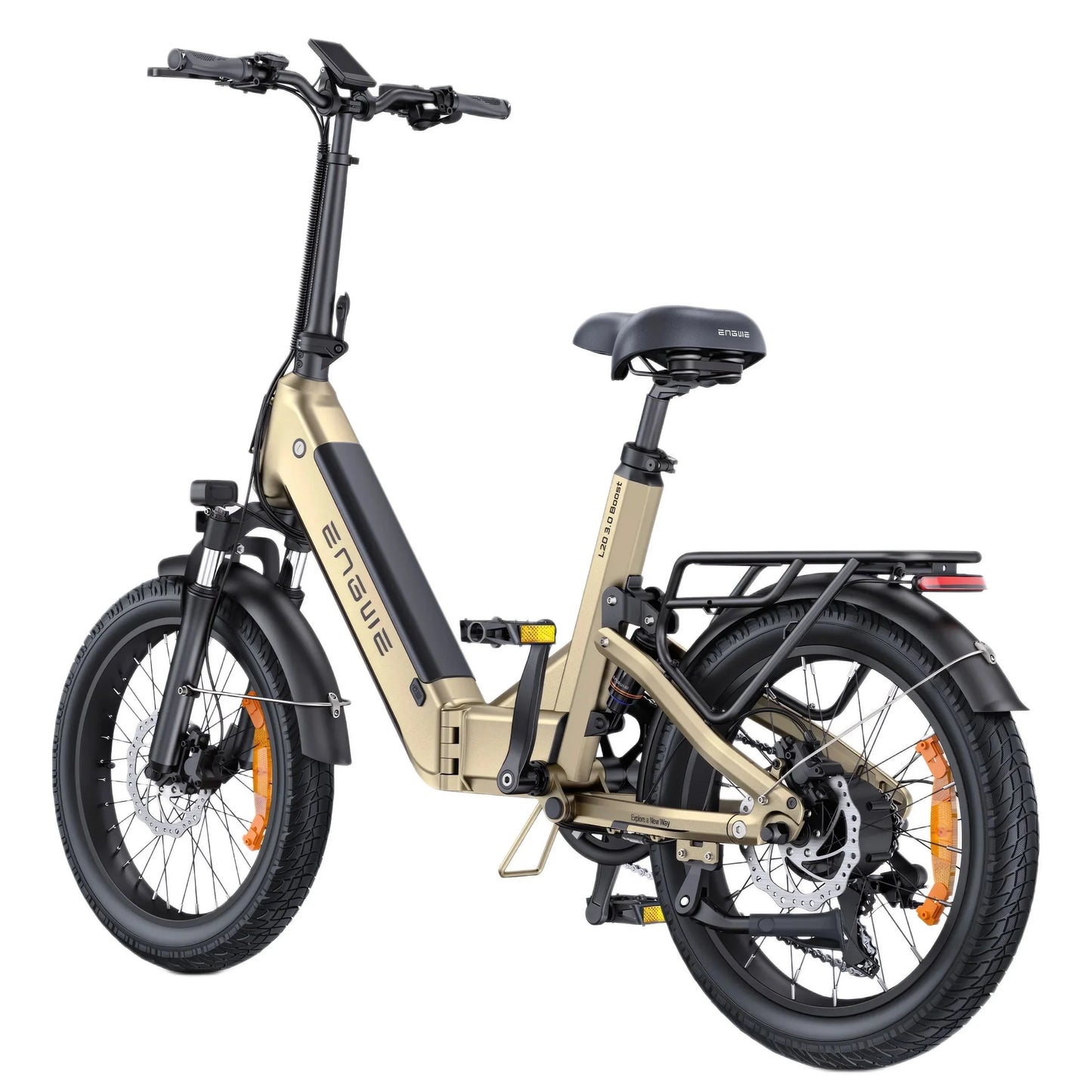 ENGWE L20 3.0 Boost Full-Suspension Compact E-Bike – 250W Hub, 75Nm Torque, 648Wh Battery