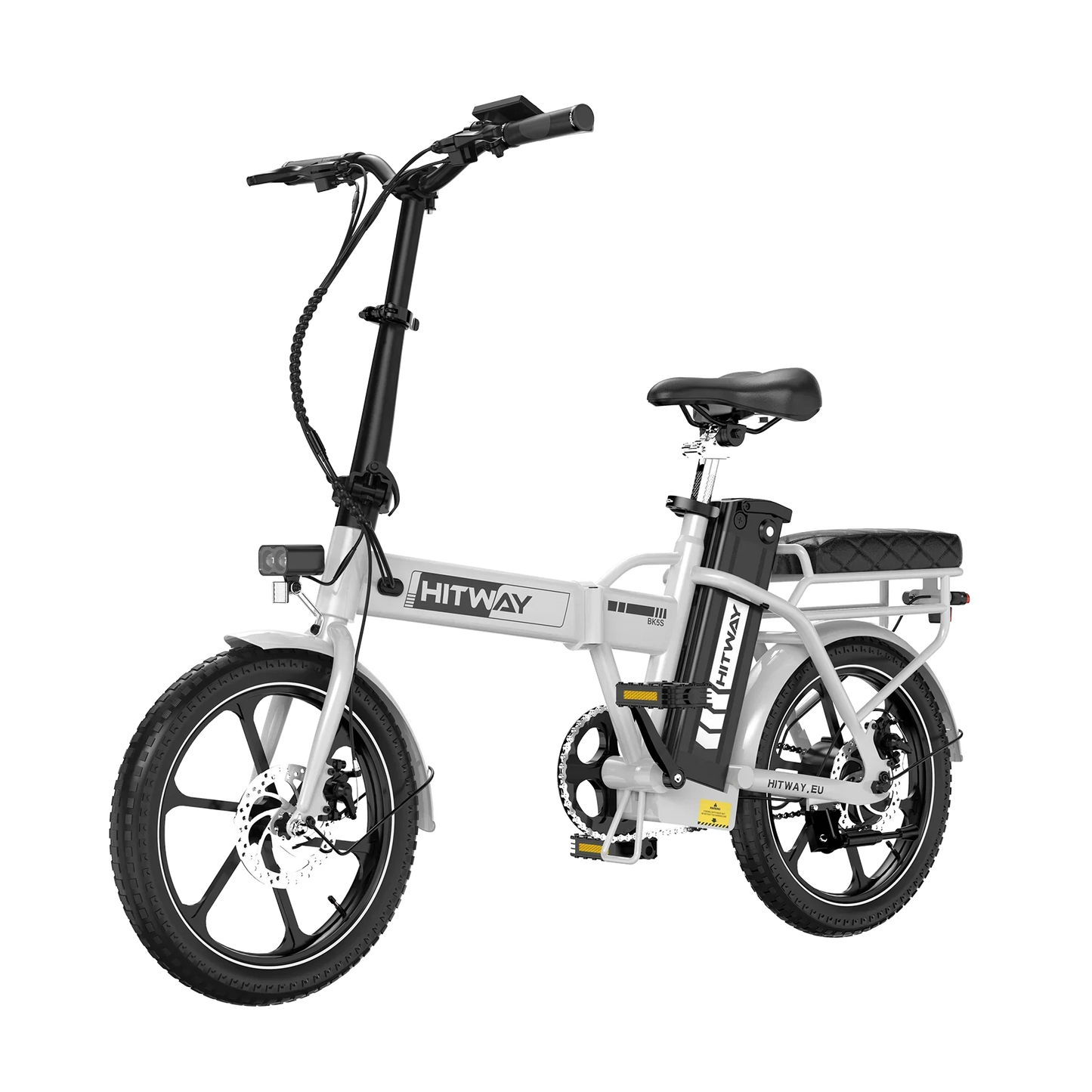 HITWAY BK5SL Folding Electric Bike – 250W, 36V 13Ah, 16-Inch Wheels