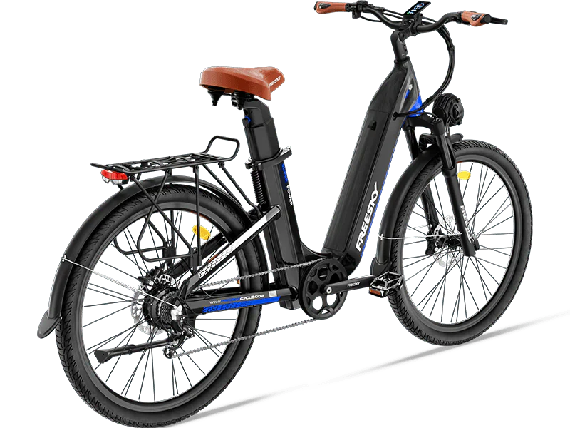 FREESKY Nova B-360 Step-Through Electric Bike – 500W Rated 1000W Peak BAFANG
