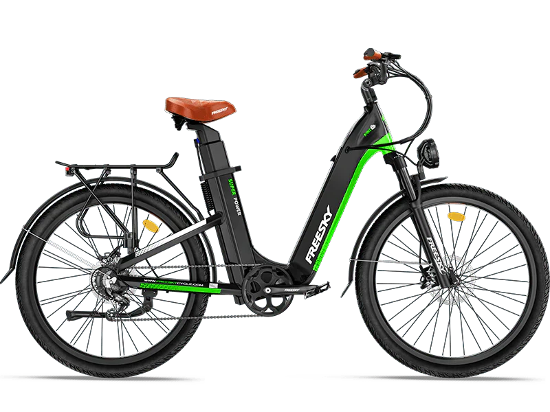 FREESKY Nova B-360 Step-Through Electric Bike – 500W Rated 1000W Peak BAFANG