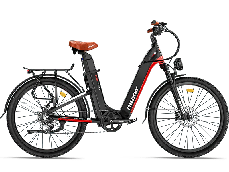 FREESKY Nova B-360 Step-Through Electric Bike – 500W Rated 1000W Peak BAFANG