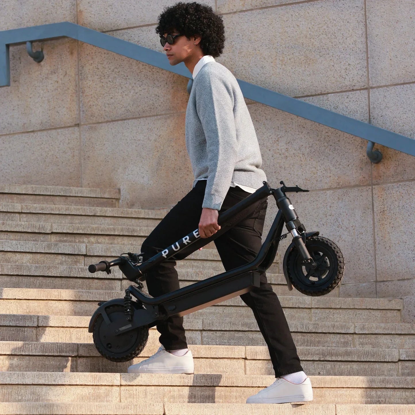 Pure Air 5 Ultra Folding Electric Scooter – 500W / 1201W Max Waterproof E-Scooter