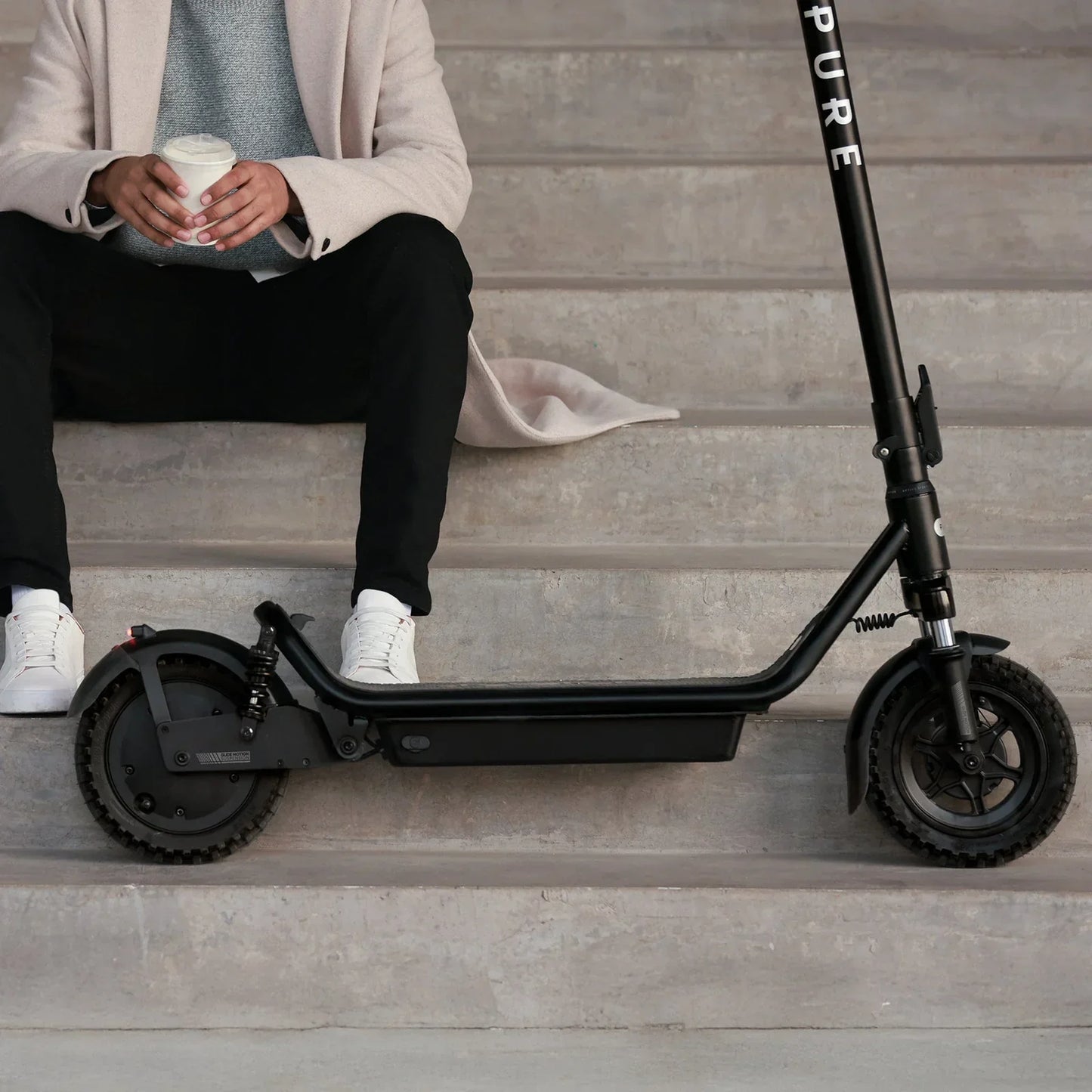 Pure Air 5 Ultra Folding Electric Scooter – 500W / 1201W Max Waterproof E-Scooter