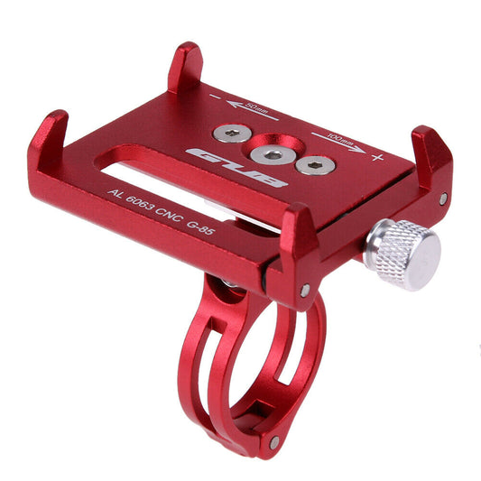 GUB Aluminium Handlebar Phone Mount – 55–100mm Smartphone Holder